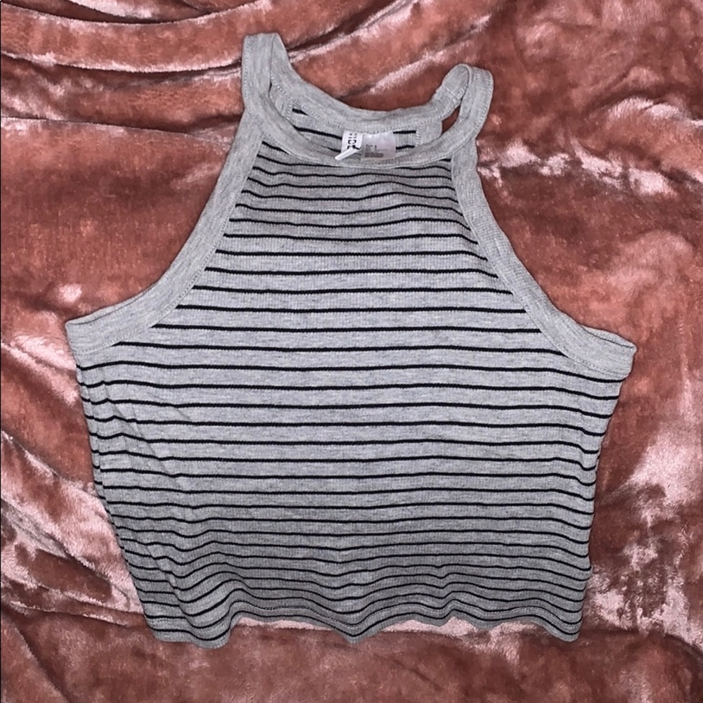 Crop top, fitted